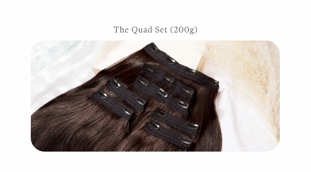16" Quad Clip-Ins (200g) - Image 3