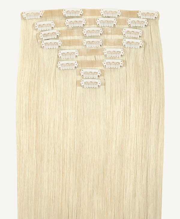 18" Invisible Clip-In Hair Extensions (185g) - Image 11