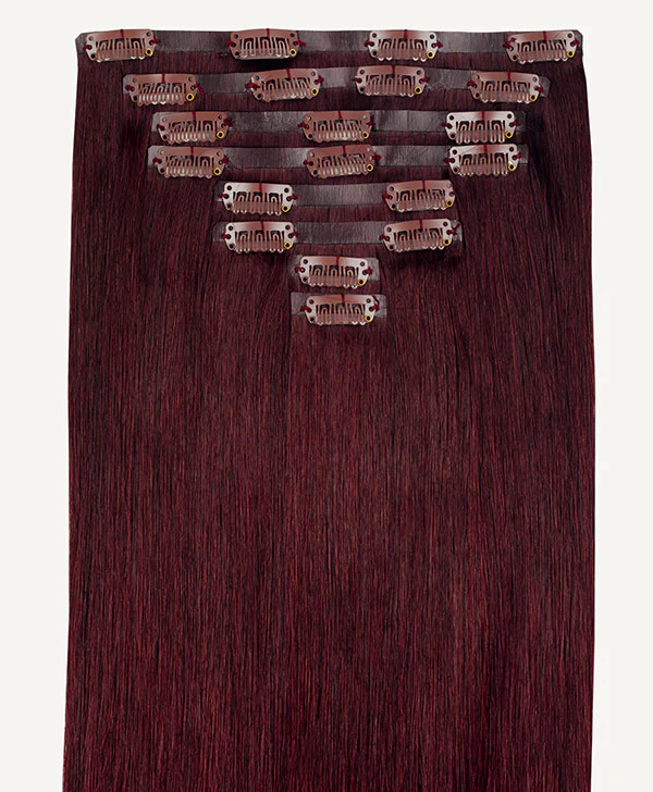 18" Invisible Clip-In Hair Extensions (185g) - Image 20