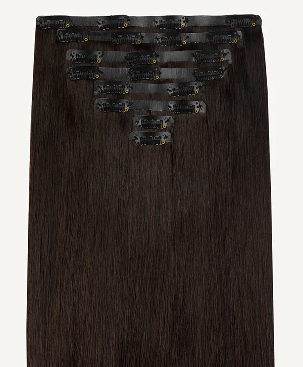 18" Invisible Clip-In Hair Extensions (185g) - Image 5