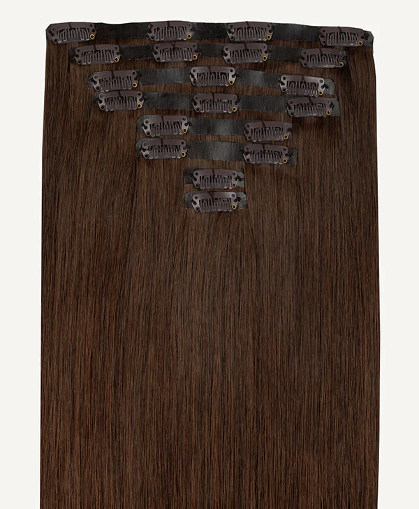18" Invisible Clip-In Hair Extensions (185g) - Image 6