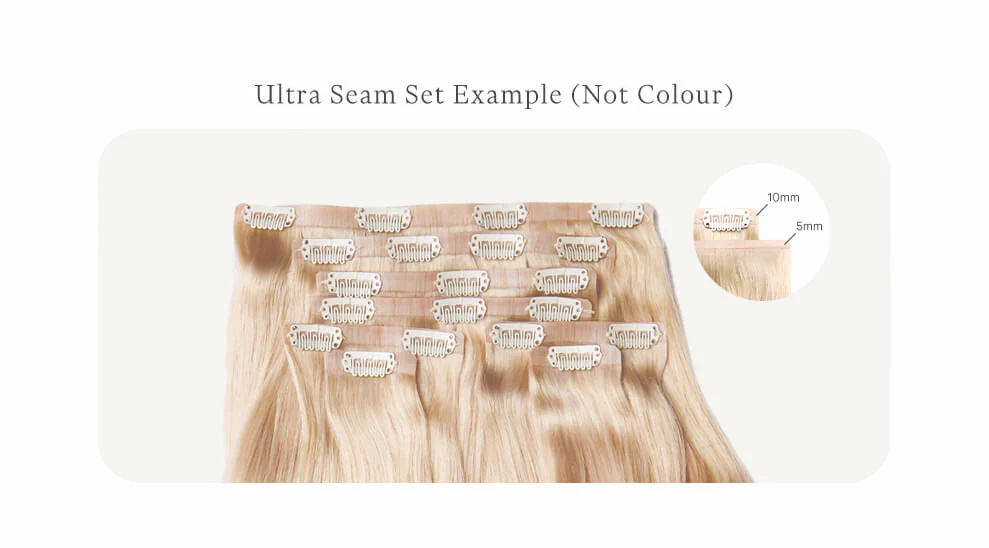 18" Ultra Seam Clip-Ins (185g) - Image 3