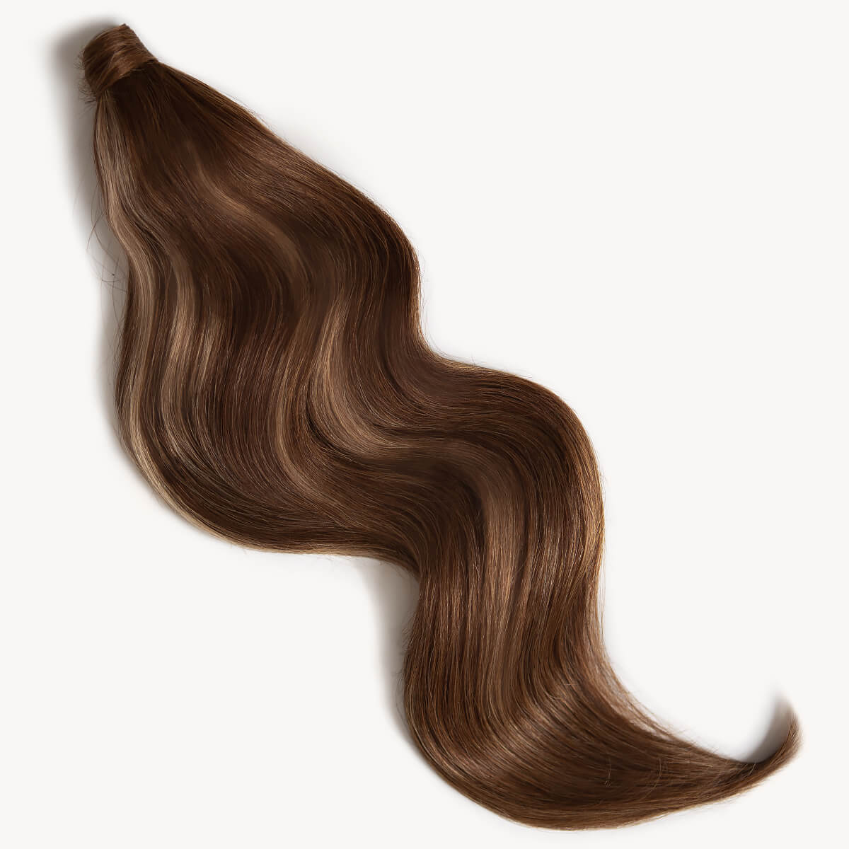 Brown Blonde Highlighted, 24" Clip-in Ponytail Hair Extensions, PP4/18 | 200g - Image 5