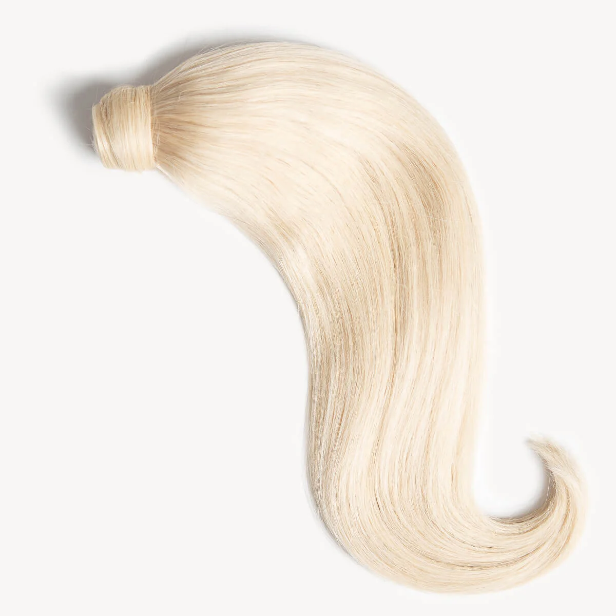 Champagne Blonde, 16" Clip-in Ponytail Hair Extensions - Image 2