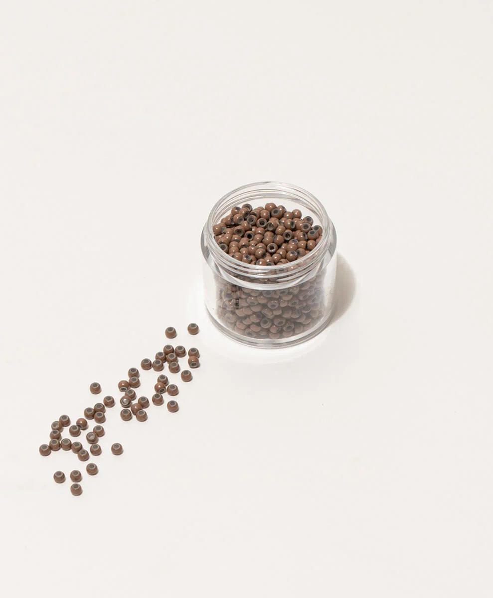 Nano Rings, Light Brown, 1000pcs